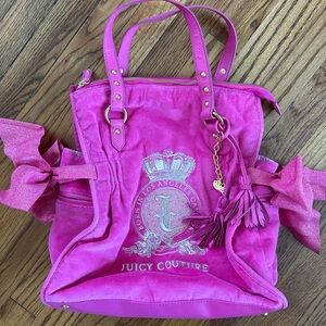 Juicy Couture Pink Tote Bag